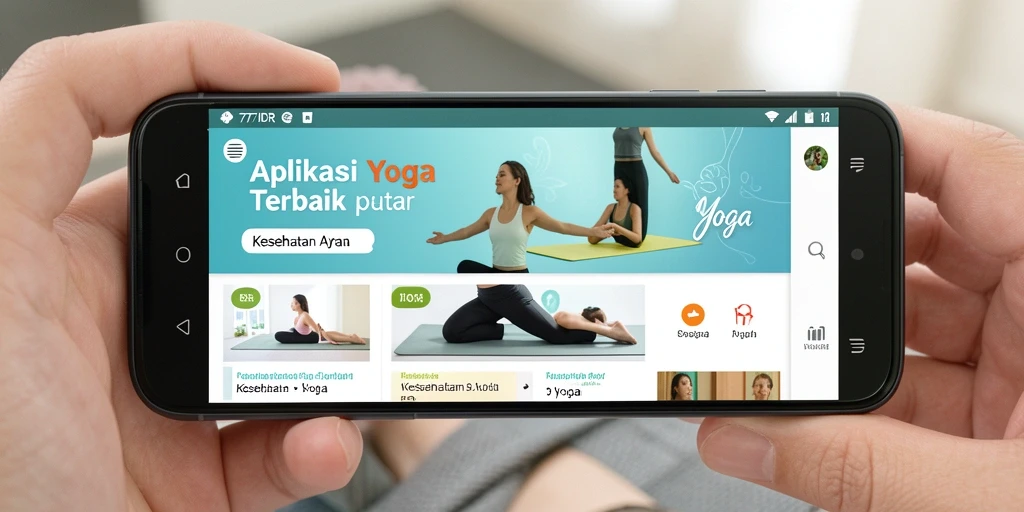 Antarmuka aplikasi Yoga 777IDR yang intuitif dan mudah digunakan.