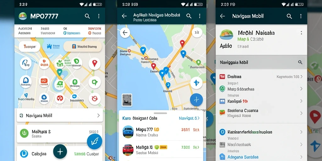 Antarmuka intuitif MPO777 dengan fitur navigasi mobil yang jelas.